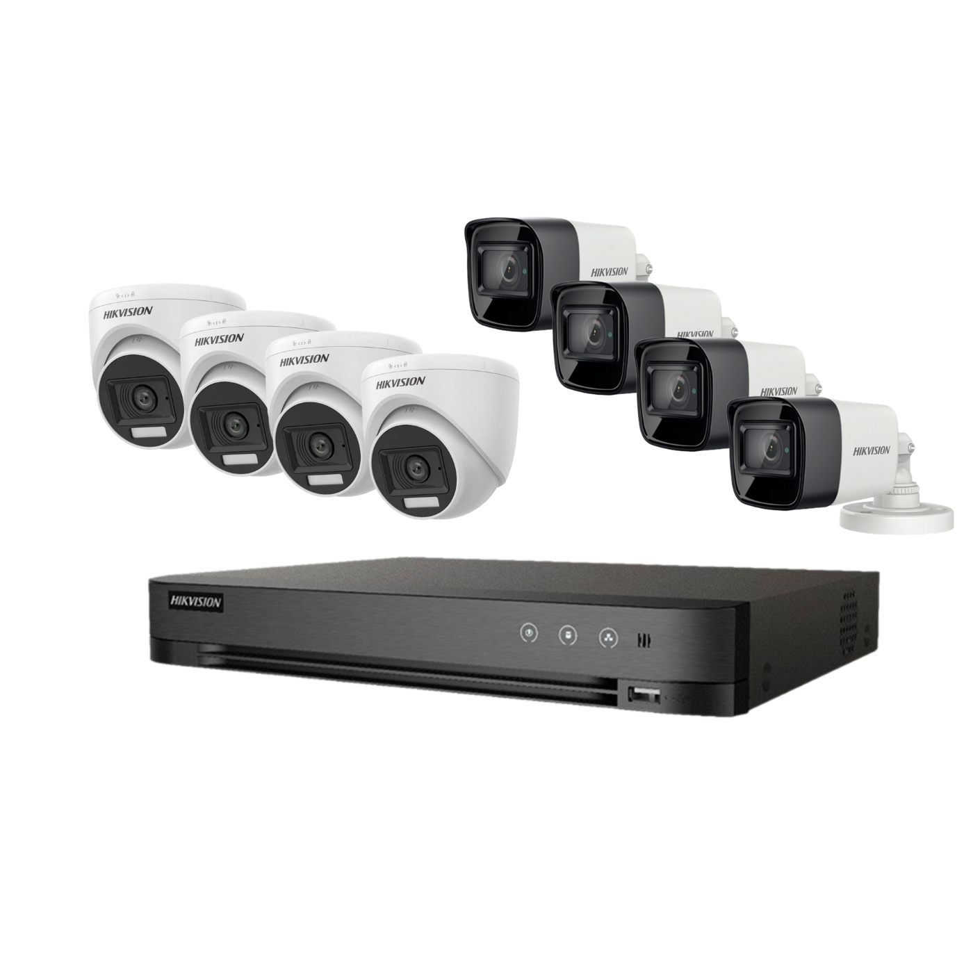 Kit cctv 8 canales full hd hikvision